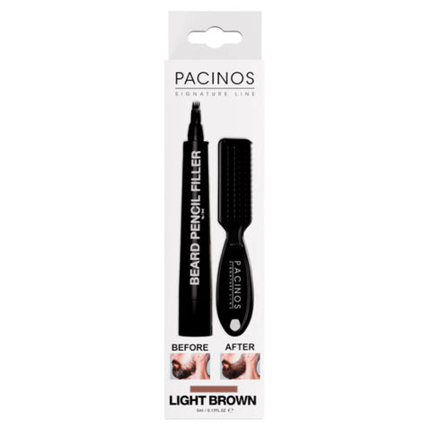 Pacino’s Signature Line Beard Pencil Filler + Brush