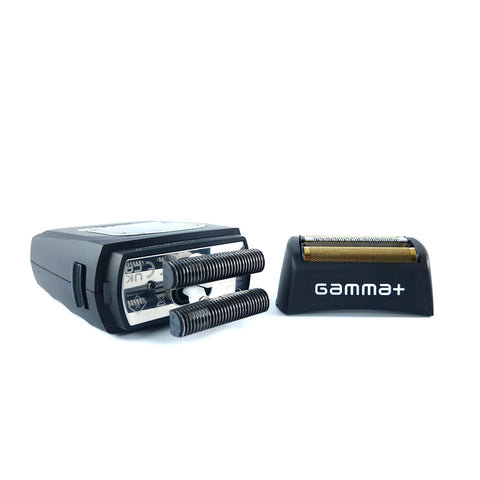 Gamma+ Boosted Shaver - Professional Double Foil Cordless Shaver with Super-Torque Motor
