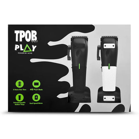 TPOB Play Clipper - Black / White