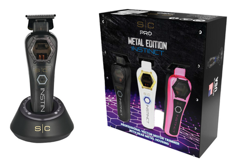 Stylecraft Instinct Metal Trimmer - Professional Cordless Hair Trimmer with Intuitive Torque Control and IN2 Vector Motor