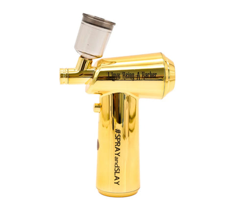 I Love Being A Barber Cordless Airbrush - Gold