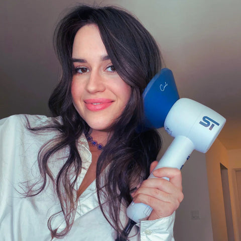 Supreme Trimmer Curly Hair Diffuser Nozzle - Grey Blue