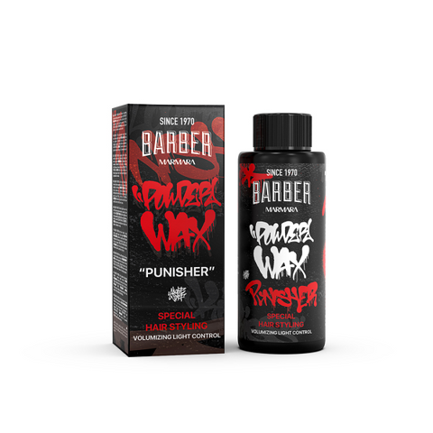 Marmara BARBER Barber Punisher Hair Styling Powder Wax - Volumizing Light Control