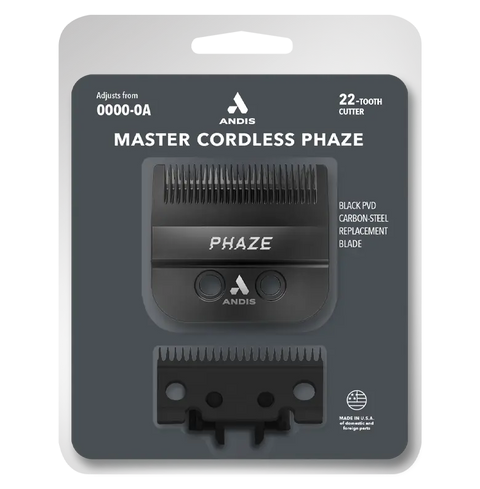 Andis Master® Cordless Clipper Replacement Phaze Blade