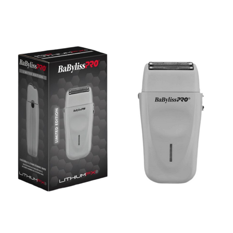BaBylissPRO® LithiumFX+ Limited Edition Grey Cord/Cordless Lithium Ergonomic Double Foil Shaver