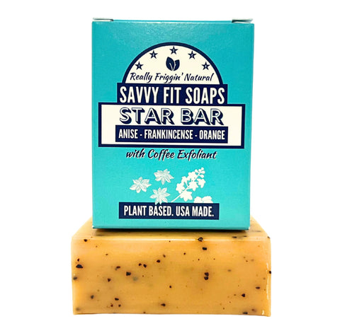 Savvy Fit Soaps Star Bar - Anise & Frankincense
