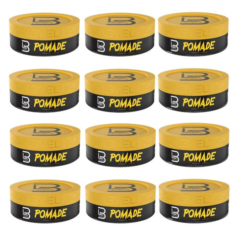 L3VEL3™ Hair Styling Pomade 150ml - 12 Count