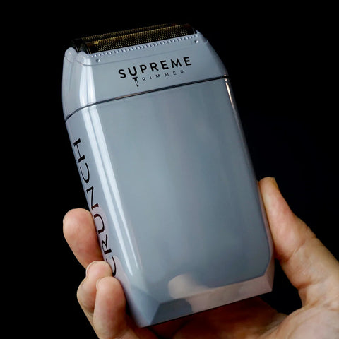 Supreme Trimmer Crunch Foil Shaver - Gray