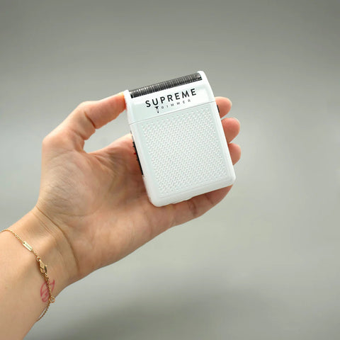 Supreme Trimmer Solo Single Foil Shaver - White