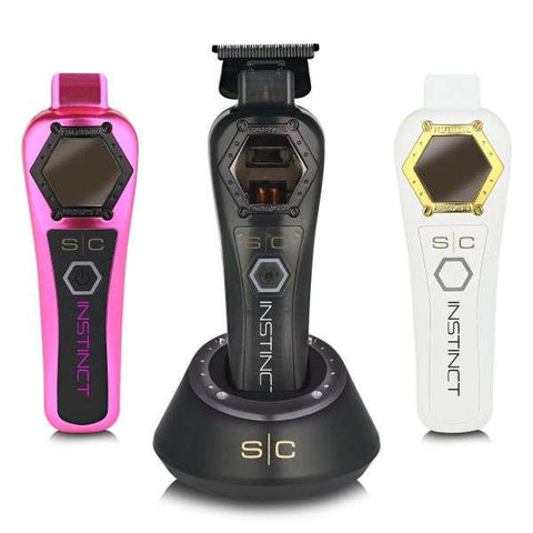 Stylecraft Instinct Metal Trimmer - Professional Cordless Hair Trimmer with Intuitive Torque Control and IN2 Vector Motor