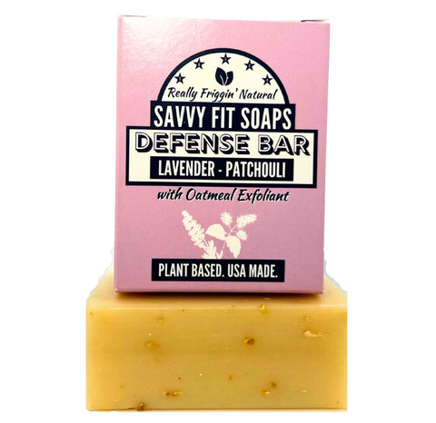 Savvy Fit Soaps Defense Bar - Lavender & Patchouli