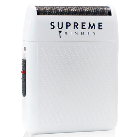 Supreme Trimmer Solo Single Foil Shaver - White