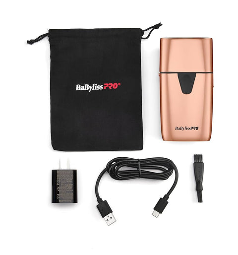 BaBylissPRO® Rose Gold UV Double Foil Shaver