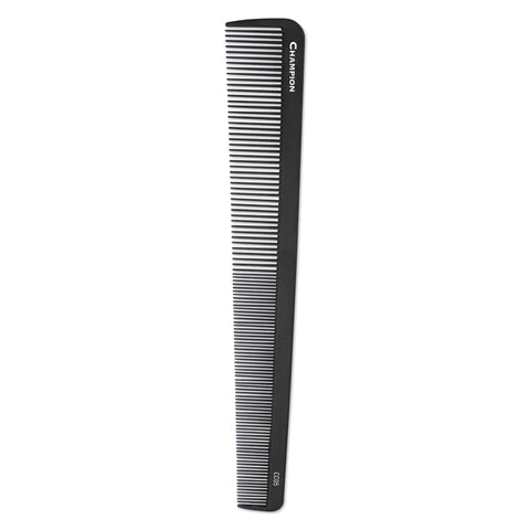 Champion Carbon Barber Styling Comb - 8"