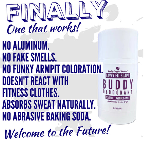 Savvy Fit Soaps The Buddy Deodorant