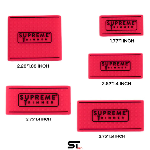 Supreme Trimmer Dotted Clipper Grip Set - Red
