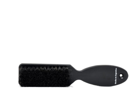 Gamma+ Fade Barber Brush with Natural Bristles
