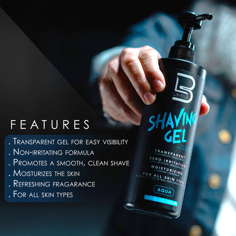 L3VEL3™ Transparent Shaving Gel 1000ml