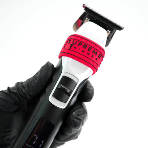 Supreme Trimmer Dotted Clipper Grip Set - Red