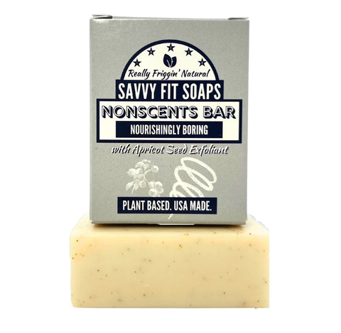 Savvy Fit Soaps Nonscents Bar - Nourishingly Boring