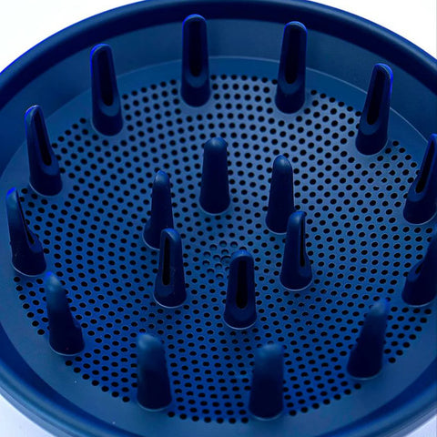 Supreme Trimmer Curly Hair Diffuser Nozzle - Grey Blue