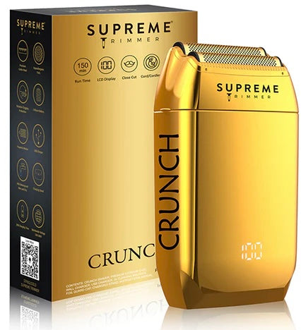 Supreme Trimmer Crunch Foil Shaver - Gold