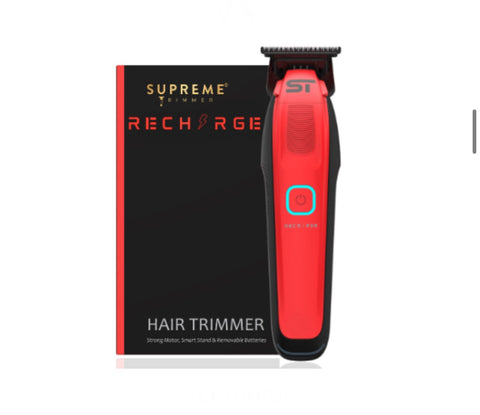 Supreme Trimmer Recharge Trimmer - Red