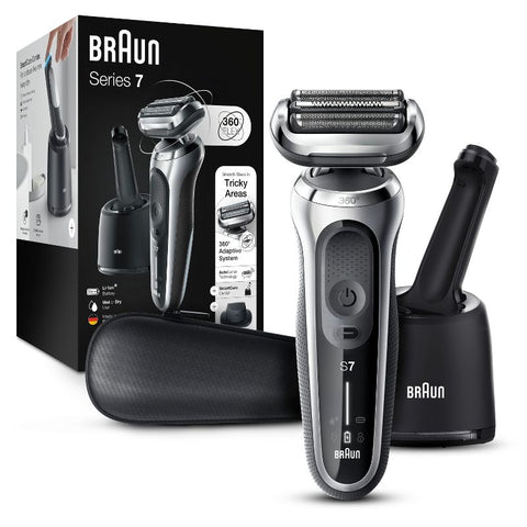 Braun Series 7-7071cc Men's Rechargeable Wet & Dry Electric Foil Shaver System