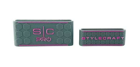Stylecraft Clipper & Trimmer Grip Set - Black / Pink