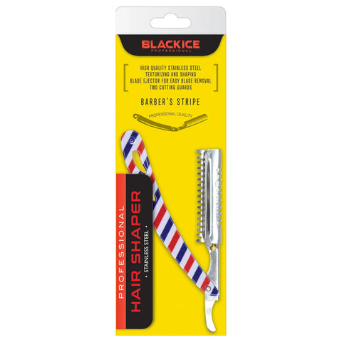 Black Ice Professional Hair Shaper - Barber’s Stripe