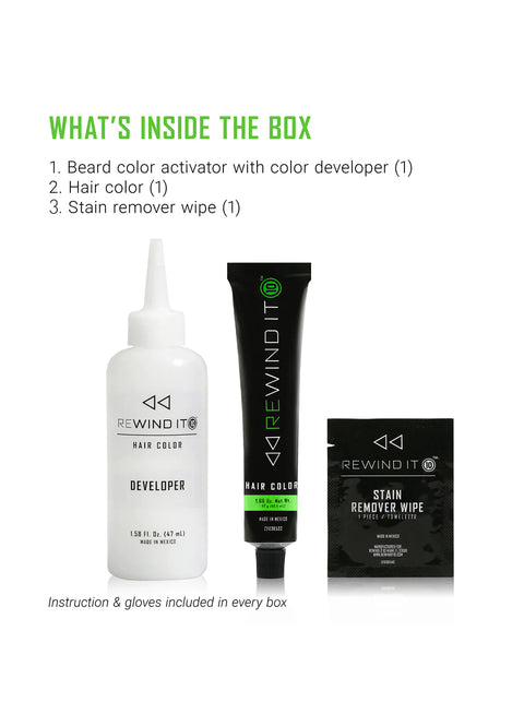 Rewind It 10 Men’s Hair Color - Dark Brown