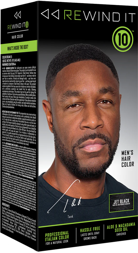 Rewind It 10 Men’s Hair Color - Jet Black