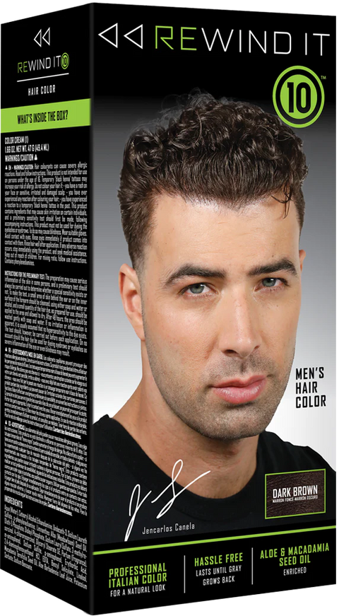 Rewind It 10 Men’s Hair Color - Dark Brown