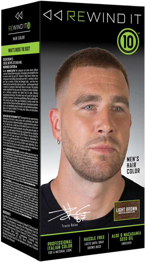 Rewind It 10 Men’s Hair Color - Light Brown