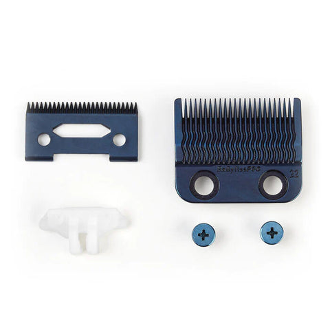 BaBylissPRO® Blue Titanium Metal-Injection Molded Precision Fade Blade
