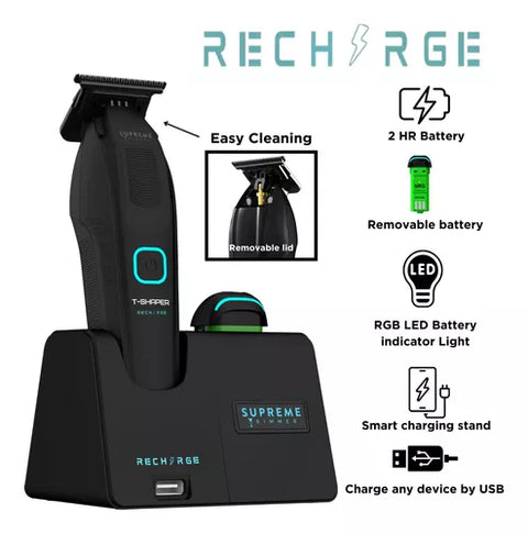 Supreme Trimmer Recharge Trimmer - Black
