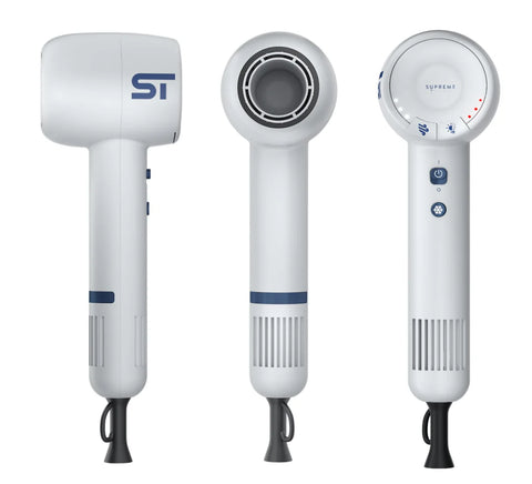 Supreme Trimmer Brushless Motor Hair Dryer - White