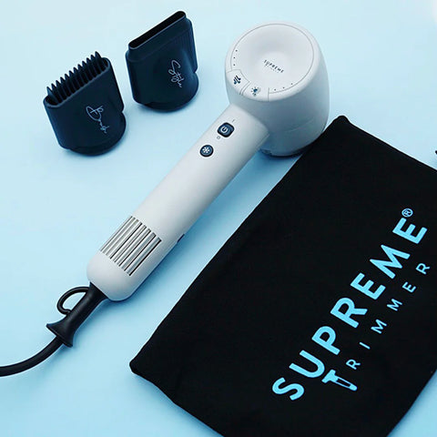 Supreme Trimmer Brushless Motor Hair Dryer - White
