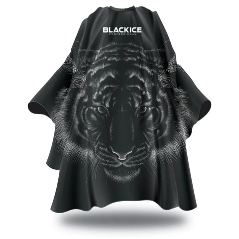 Black Ice Professional Premium Graphic Barber Cape - Beast