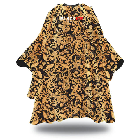 Black Ice Professional Premium Graphic Barber Cape - Masterpiece