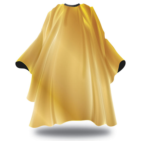 Black Ice Professional Premium Graphic Barber Cape - El Dorado