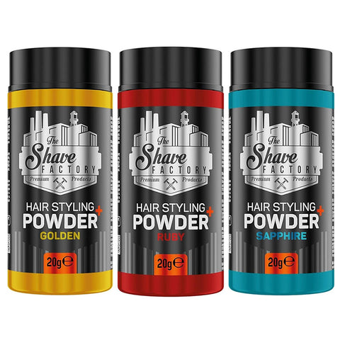 The Shave Factory Hair Styling Powder 0.7 oz