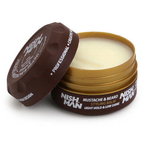 NishMan Beard & Moustache Styling Balm 3.4 oz / 100ml