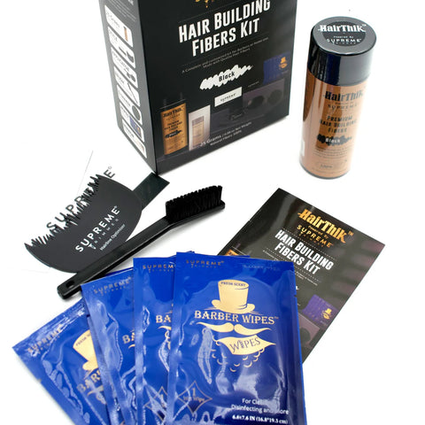 HairThik Hair Fibers Kit - Black