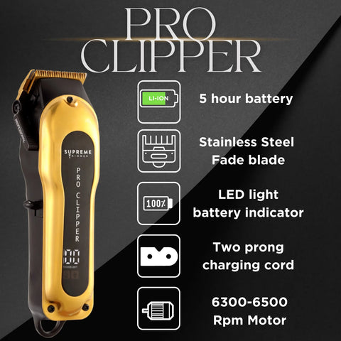 Supreme Trimmer PRO CLIPPER™ - Gold