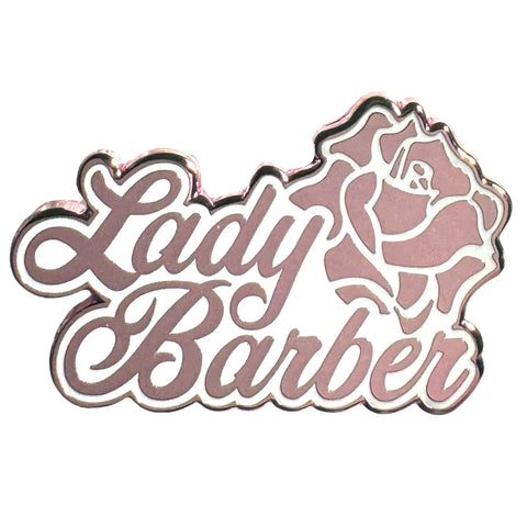 BVANDB Lady Barber Rose Pin