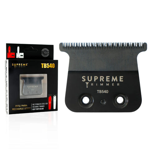 Supreme Trimmer Recharge Deep-Tooth Replacement T-Blade