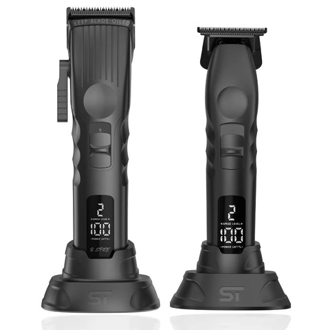 Supreme Trimmer 2SPEE™ Clipper & Trimmer Bundle - Black