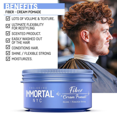 Immortal NYC Fiber “Cream Pomade”