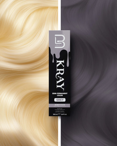 L3VEL3™ Grey Semi Permanent Color
